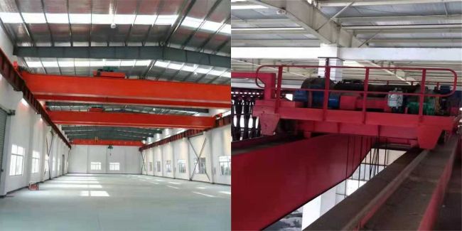 QD Double Girder Overhead Travelling Crane Box Type 10-800 Ton