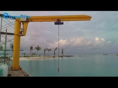 Floor mounted 3 ton 5 ton jib crane pillar jib crane for sale