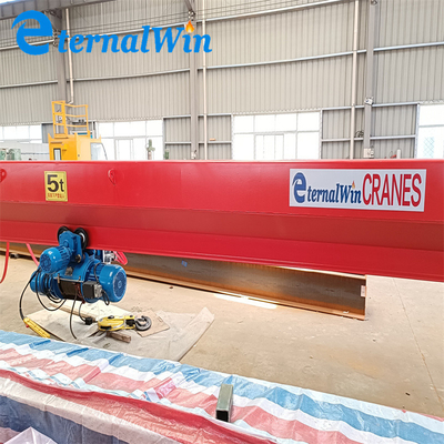 Light Duty Cargo Lifting Bridge Crane Single Girder Overhead Crane