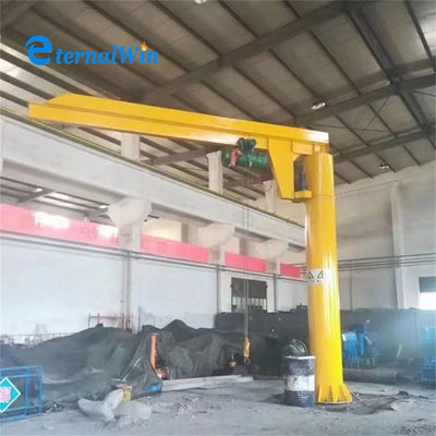 3-ton Capacity Electric Hoist Jib Crane with Customizable Lift Height for Heavy Lifting