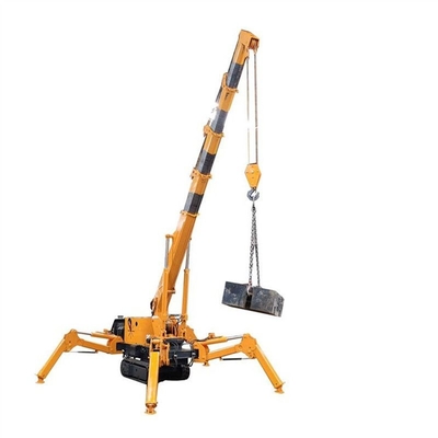 CE 5 Ton Spider Crawler Crane Diesel Engine Electric Mini Spider Crane