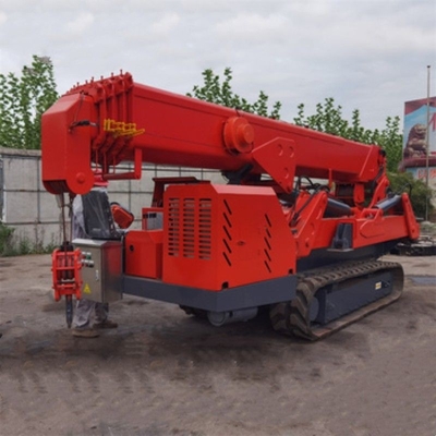 Hydraulic Remote Control Diesel Electric Power Spider Crawler Crane 5ton 8ton