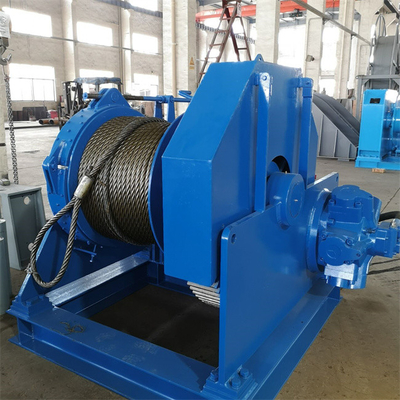 Diesel Powered Hydraulic Winch Mooring Anchor Winch For Ship Deck