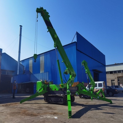 1.2ton to 12ton Narrow Working Mini 3 Ton Folding Hydraulic Engine Hoist Spider Crane