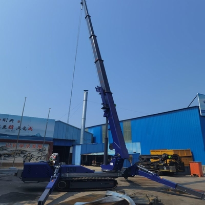 Rubber Crawler Cantilever Electric Crane Hydraulic Telescopic Outrigger Small Cranes for Narrow Space