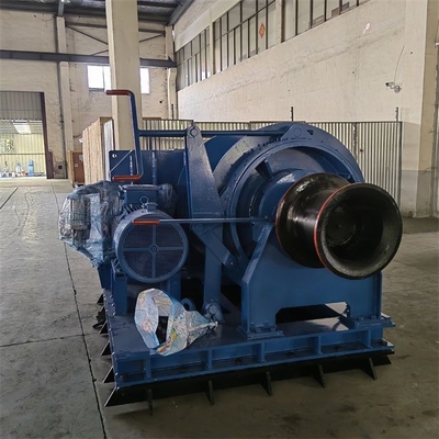 Fishing Boat Anchor Mooring Winch 10ton 15ton Electric Mooring Winch For Shipyard