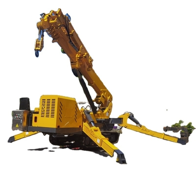 1 Year Warranty Steel Spider Crawler Crane