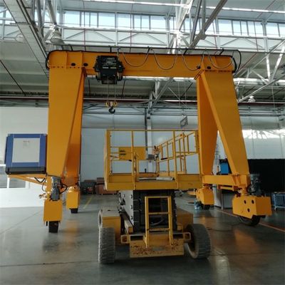 Span Up To 150 Feet Gantry Crane Featuring Hoisting Height 16 to 30 Meters Designed for Handling of Large and Heavy Loads