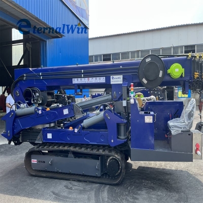 12 Ton Lifting Capacity Spider Crawler Crane with Telescopic Boom and 1 Year Warranty