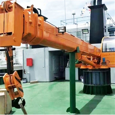 Seaport Marine 30T Mobile Harbor Crane Marine Knuckle Boom Crane