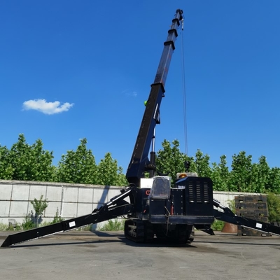 5T 10T Spider Crawler Crane Heavy Duty Spider Lifting Equipment With Basket