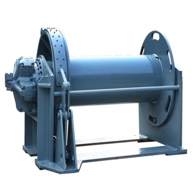 15ton Diesel Mooring Winch Hydraulic Drum Anchor Winch OEM DOM