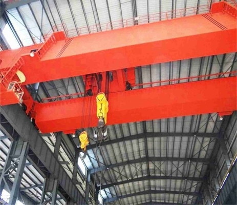 Electric Hoist Double Girder Bridge Crane LH Type 3 Ton To 20 Ton Overhead Crane