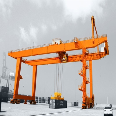 Double Girder Explosion Proof Gantry Lift Electric Gantry Type Crane For Construction Site
