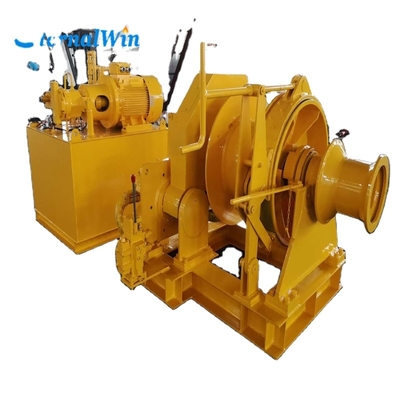 1-75ton Marine Hydraulic Winching Machine with Customized Rope Capacity