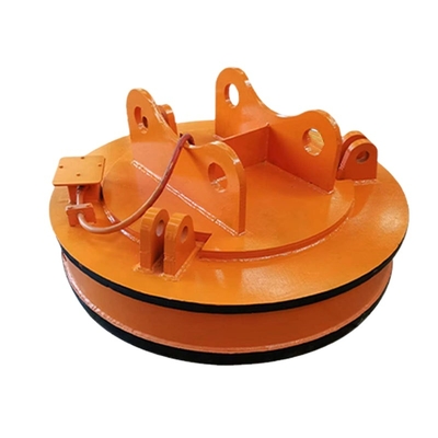 Round Electromagnetic Suckers Magnet For Crane Excavators 2.2KW