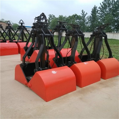 CE 8-15m3 Crane Grab Excavator Flip Up Grab Bucket Bar Machine