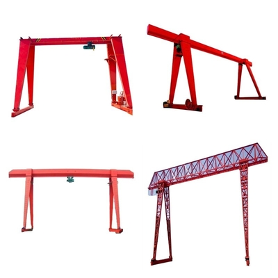 MH Type Single Girder Gantry Lift 0.8/8m/min Heavy Duty Lifting