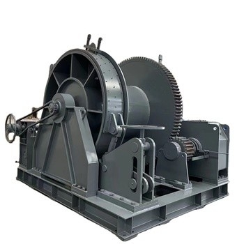 Metal Steel Marine Hydraulic Winch With Customized Rated Load And Design
