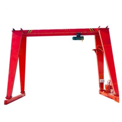 Single Girder Truss Bridge Crane Hoist Mobile Electric Overhead Gantry 3T 5T