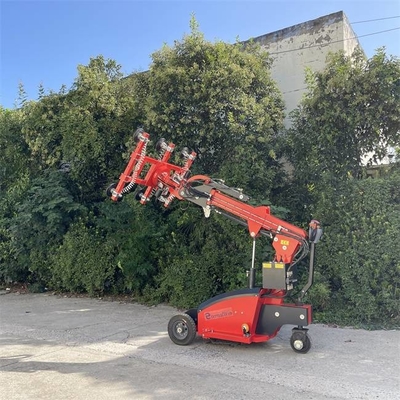 Mobile Hydraulic Vacuum Pump Glass / Sheet Lifter Robot 500kg 3.5m Height