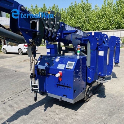Euro 5 Diesel Engine Crawler Crane Mini Spider Crane 3ton Load Capacity