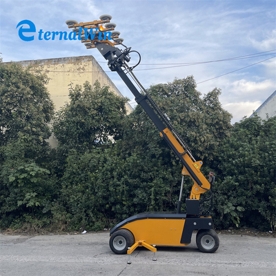 Large Tyres Vacuum Glass Lifter Rough Terrain 600 Kg 800kg