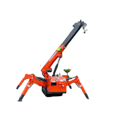 3 Ton Spider Crawler Crane With Electric And Diesel Power Source Supply System