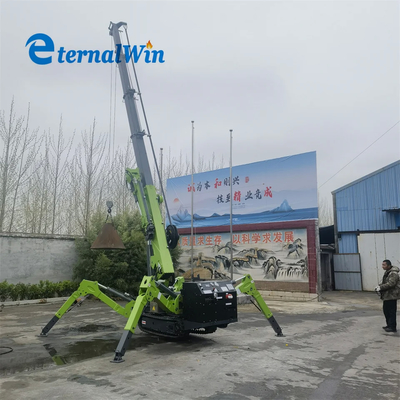 Versatile Spider Crawler Crane For Confined Spaces