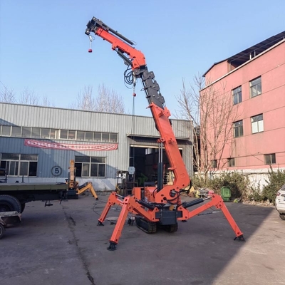 Mini Electric And Diesel Mobile Lifting Crawler Spider Crane 5T 8T Telescopic Boom