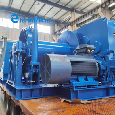 Customizable Electric Marine Winch For Wire Rope Capacity Of 50m To 2000m