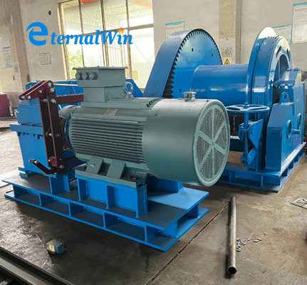 1 Ton To 100 Ton Rated Load Marine Electric Winch Steel For Lifting