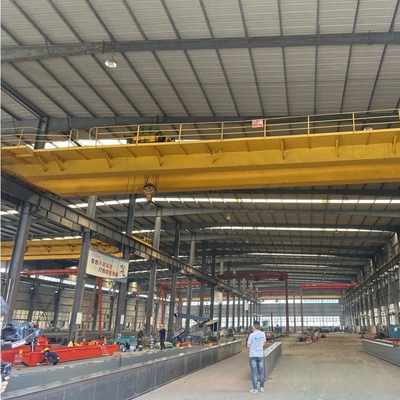 Wireless Remote Control Double Girder Overhead Crane Magnet 25T 32T Explosion Proof
