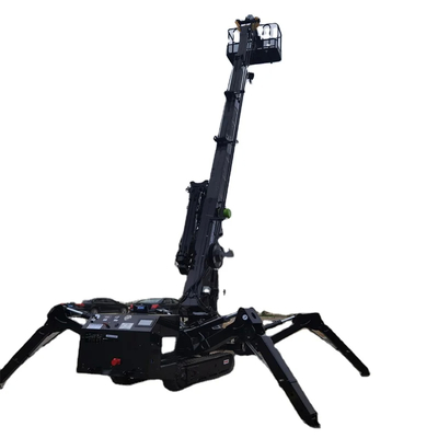 3 Ton Lifting Capacity Spider Crawler Crane In Green For Heavy Lifting With High Quality