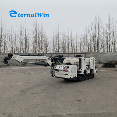 Telescopic Boom 3 Ton Spider Crane For Lifting Capacity 12 Ton