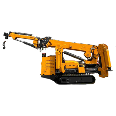 Steel Mini Spider Crane Telescopic Boom 3 Ton 5 Ton 8 Ton 12Ton Lifting Capacity Electric And Diesel Power