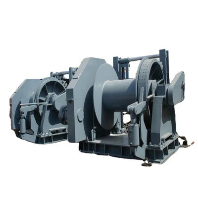 75-ton Metal Steel Marine Hydraulic Winch With Standard Hydraulic Station