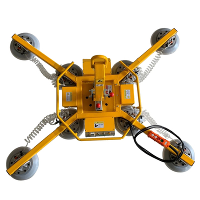 800Kg 360 Degree Rotation Vacuum Glass Lifter Custom Color Lifts Glass Up To 3.5m Heights