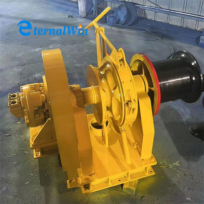 Marine Hydraulic Diesel Engine Hydraulic Marine Anchor Lifting Winch Windlass With Warping Head