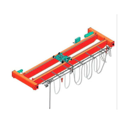 10 Ton Customized Speed High-strength Steel Single Girder Overhead Crane with 12 Months Warranty