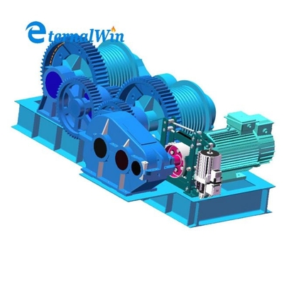 Eternalwin Brand Double Drum Electric Friction Winch 30ton 300kn