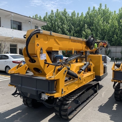 CE Telescopic Boom Diesel And Electric Power 5 Ton Mini Spider  Crawler Crane