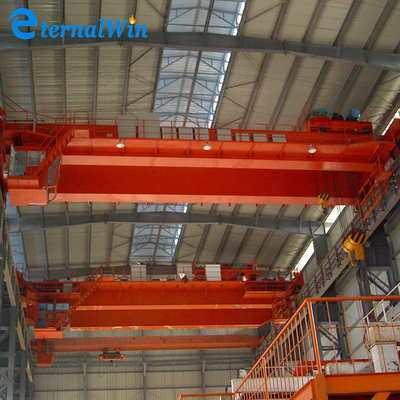 Customized Steel Single Double Girder Overhead Crane With Electric Hoist