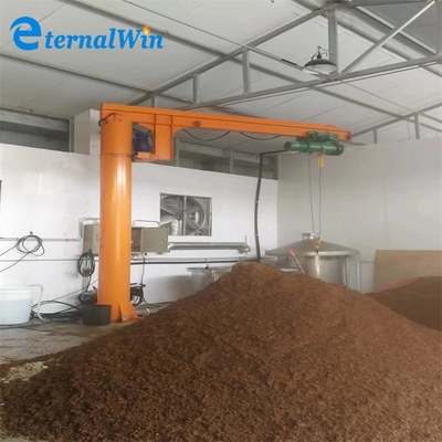Fixed Column Workshop Cantilever Swing Arm 5m price 1 ton Lifting Jib Crane