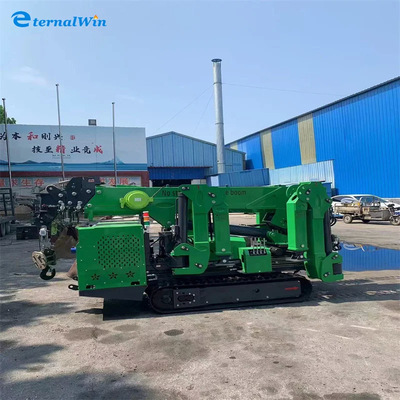 3 Ton Mini Spider Crane With Telescopic Boom For Construction