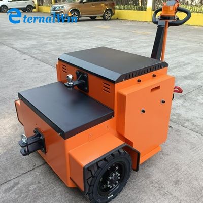 20 Ton Electric Tow Tractor with 20000kg Capacity, 7000N Rated Pulling Force, and 2-3Km/h Drive Speed for Heavy Duty Load Handling