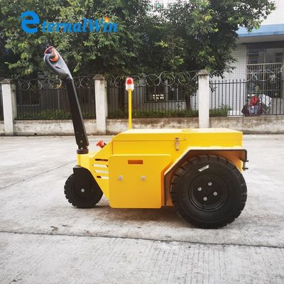 Heavy Duty 20000kg Capacity Steel Construction Electric Tow Tractor with 7000N Pulling Force