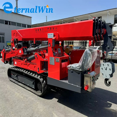 Telescopic Boom Mini Spider Cranes for 3-12 Ton Lifting