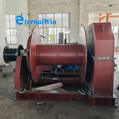 Customized Steel Marine Electric Winch With 50 To 2000m Wire Rope Capacity