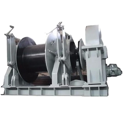 Standard Hydraulic Station Marine Winch Customized Rated Load